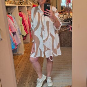 Dress Feline Camel