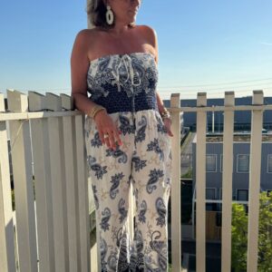 Jumpsuit Tessa Donkerblauw