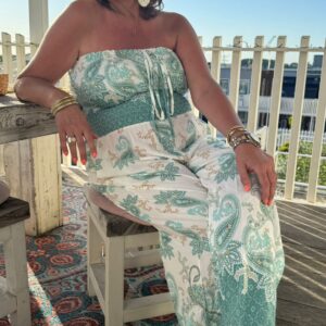 Jumpsuit Tessa Turquoise