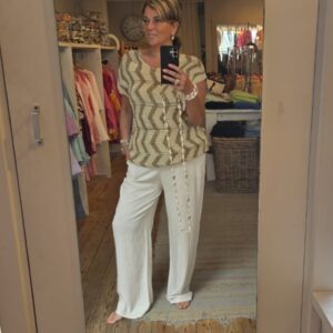Broek Mylene Off white