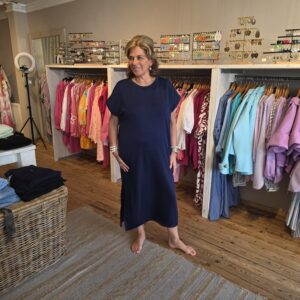 Dress Denise Donkerblauw