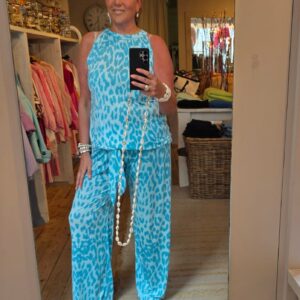 Broek Panter Aqua