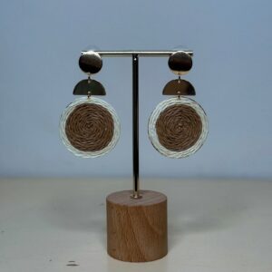 Oorbellen Aimy Taupe
