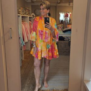 Jurk Olivia Oranje