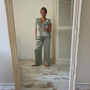 Top Kelly Saliegroen