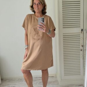 Dress Eva Beige