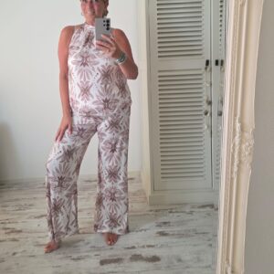 Tweedelig Pak Jennifer Beige