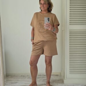 Tweedelig Pak Luna Beige