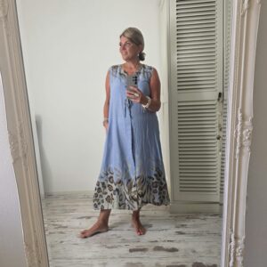Dress Tessa Jeansblauw