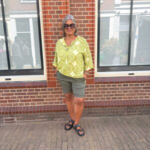 Blouse Roxanne Lime