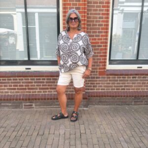 Blouse Roxanne Taupe