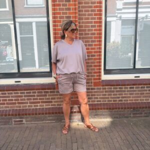 Tweedelig Pak Saar Taupe
