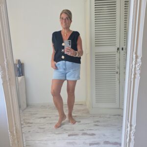 Top Livia Zwart
