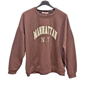Trui Manhattan Chocoladebruin