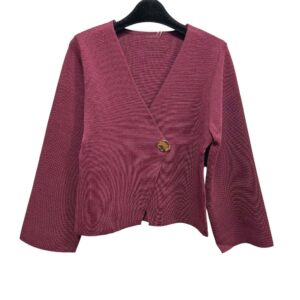 Vest Maya Bordeauxrood