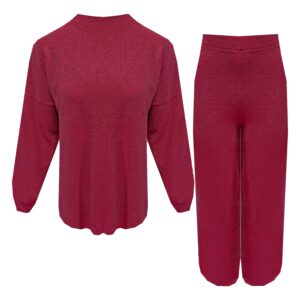 Tweedelig Pak Kaylee Bordeauxrood