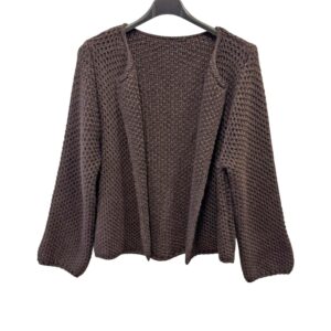 Vest Roos Chocoladebruin