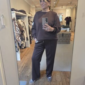 Tweedelig Pak Luna Chocoladebruin