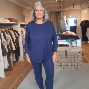 Tweedelig Pak Bibi Donkerblauw