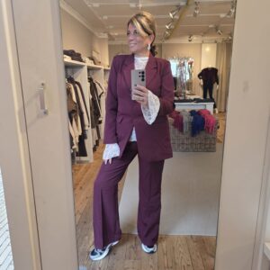 Biba Broek Bordeauxrood