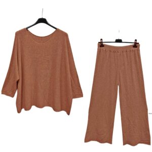 Tweedelig Pak Mara Camel