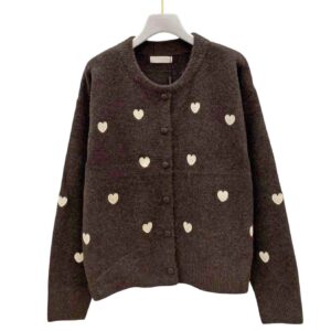 Vest Hart Chocoladebruin