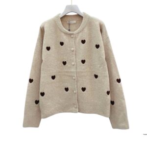 Vest Hart Beige