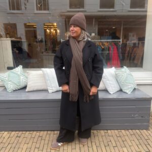 Shawl Chocoladebruin