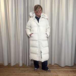 Winterjas Suze Roomwit