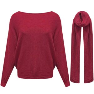 Trui Julie Bordeauxrood