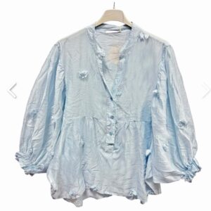 Blouse Monique Lichtblauw