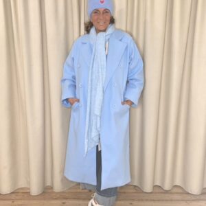 Shawl Denise Lichtblauw