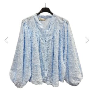 Blouse Flora Lichtblauw