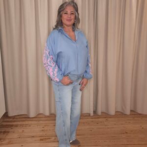 Blouse Tessa Lichtblauw