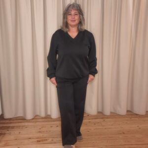 Tweedelig Pak Isa Zwart