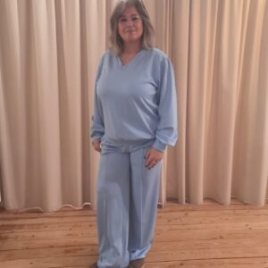 Tweedelig Pak Isa Lichtblauw