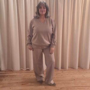 Tweedelig Pak Isa Beige