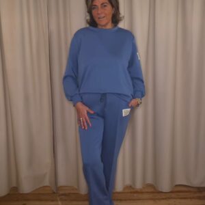 Tweedelig Pak Maeve Jeansblauw