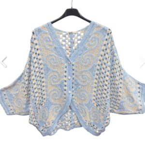 Vest Daphne Lichtblauw