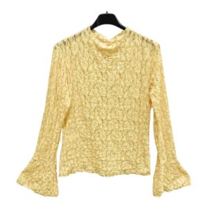 Kanten Top Nora Geel