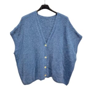 Top Rosie Jeansblauw