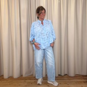 Blouse Ella Lichtblauw