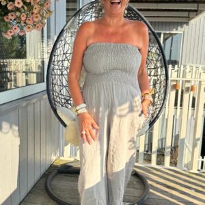 Jumpsuit Claudia Beige