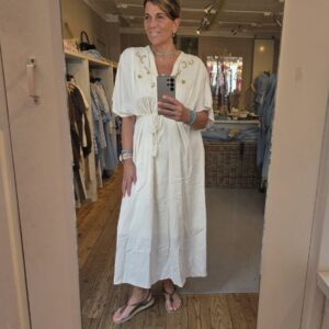 Jurk Sara Roomwit