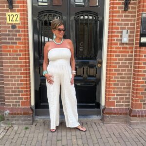 Jumpsuit Claudia Beige