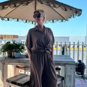 Broek Amanda Donkerbruin