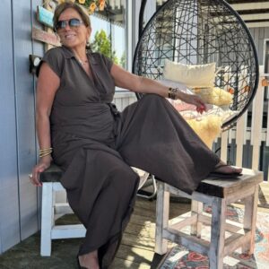 Broek Sandra Donkerbruin