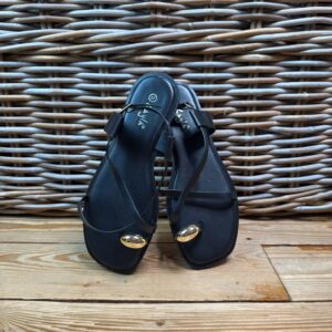 Slipper Mila Zwart