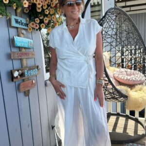 Broek Sandra Wit