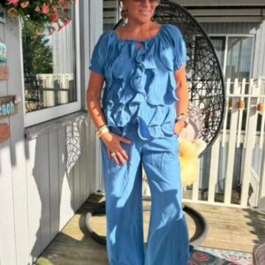 Tweedelig Pak Jamie Blauw